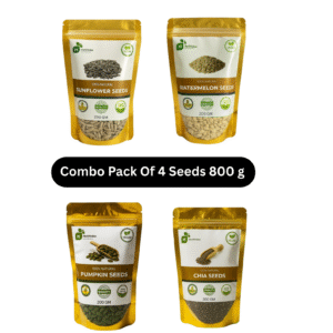 Chia sunflower watermelon pumpkin seeds combo